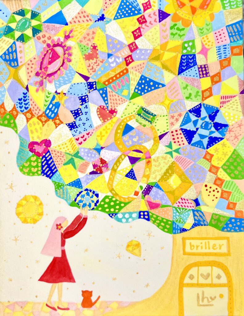 宝石の輝き